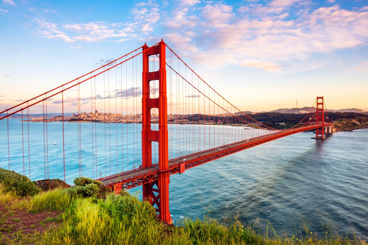Golden Gate Bridge in San Francisco